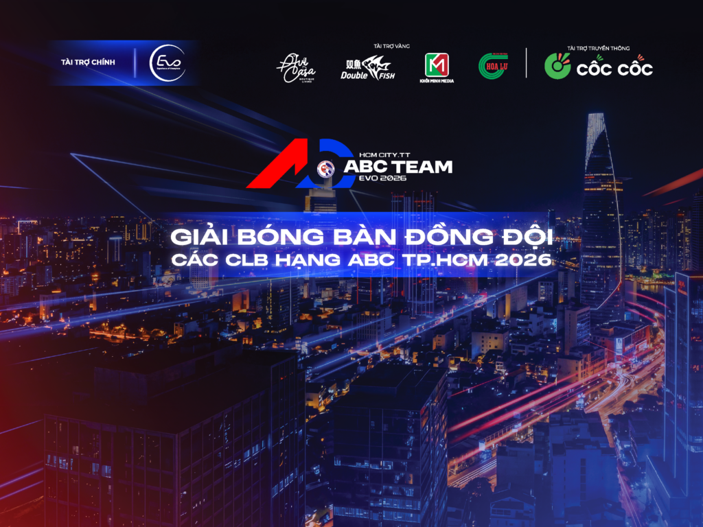 Giải Bóng bàn Đồng đội TP.HCM Evo 2026